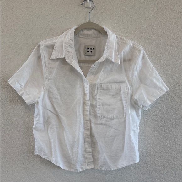 Sunday Best Tops - Aritzia Eliza Shirt